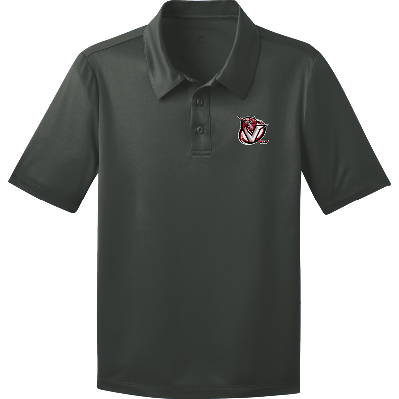 Venom Hockey Club Youth Silk Touch Performance Polo