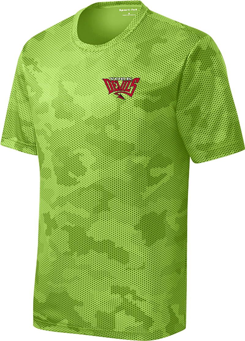 York Devils Youth CamoHex Tee