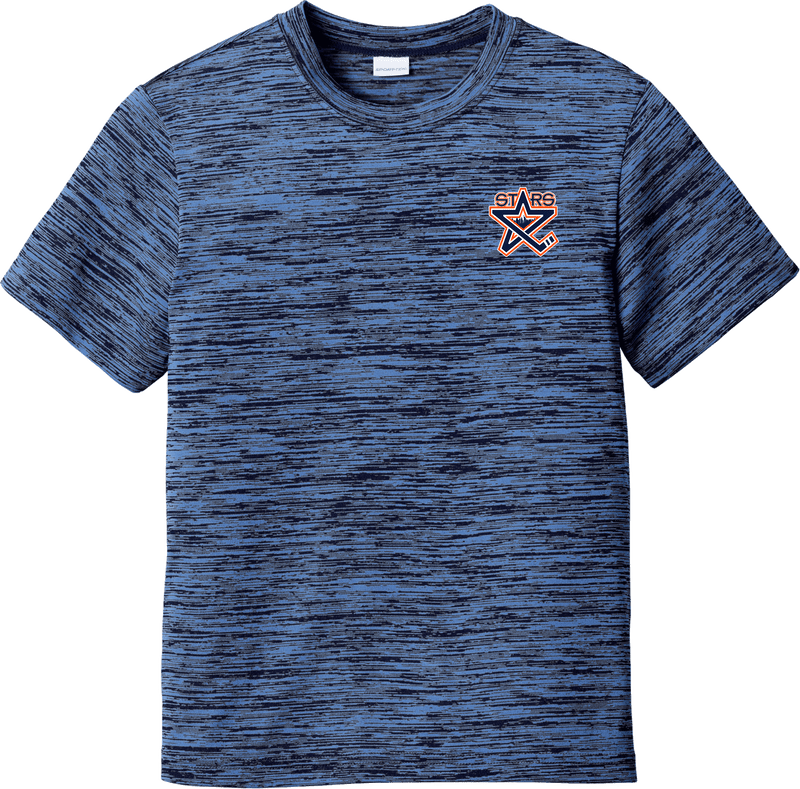 NY Stars Youth PosiCharge Electric Heather Tee