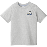 Mid-State Mustangs Youth PosiCharge Tri-Blend Wicking Raglan Tee