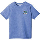 Boca Barracudas Youth PosiCharge Tri-Blend Wicking Raglan Tee