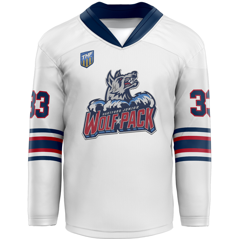 THF Hartford Jr. Wolfpack Adult Player Hybrid Jersey